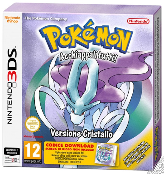 Pokemon Versione Cristallo videogame di 3DS