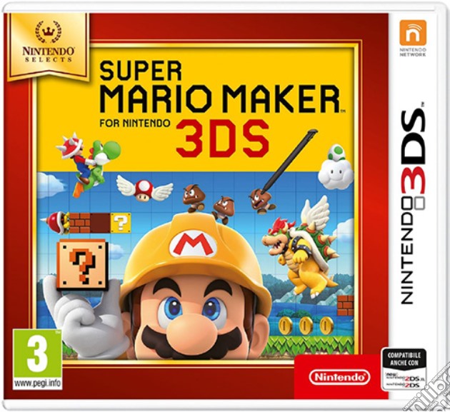 Super Mario Maker Select videogame di 3DS