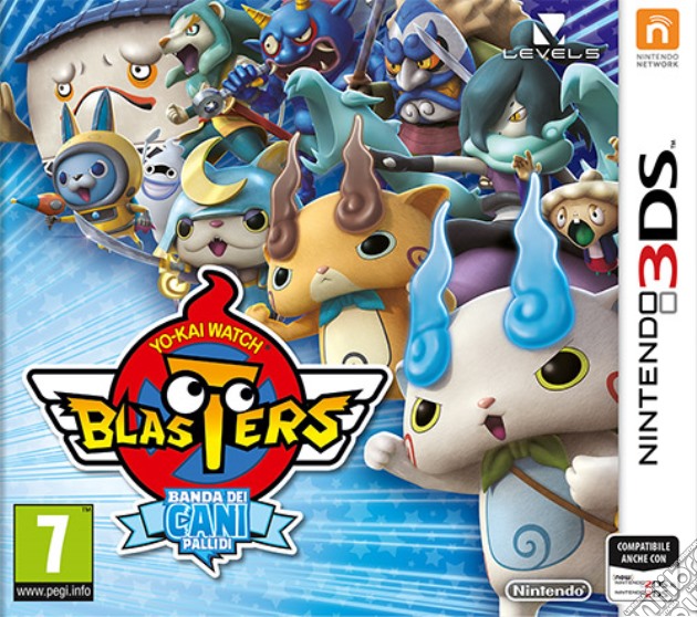 Yo-Kai Watch Blasters:Banda Cani Pallidi videogame di 3DS