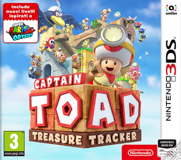 Captain Toad: Treasure Tracker videogame di 3DS
