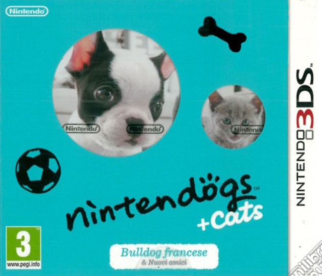 Nintendogs+Cats:Bulldog Fr & Nuovi Amici videogame di 3DS