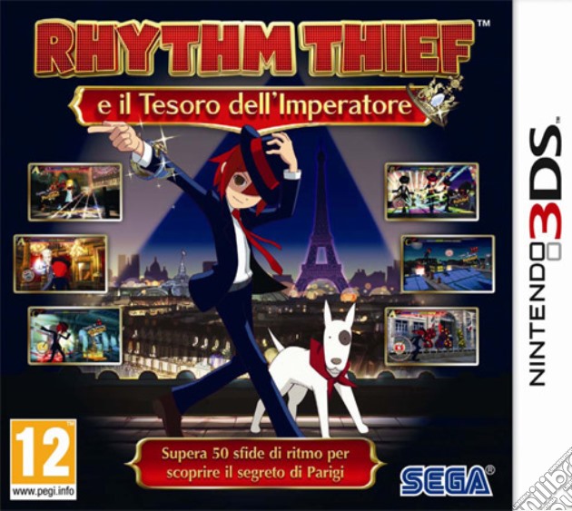 Rhythm Thief e il Tesoro dell'Imperatore videogame di 3DS