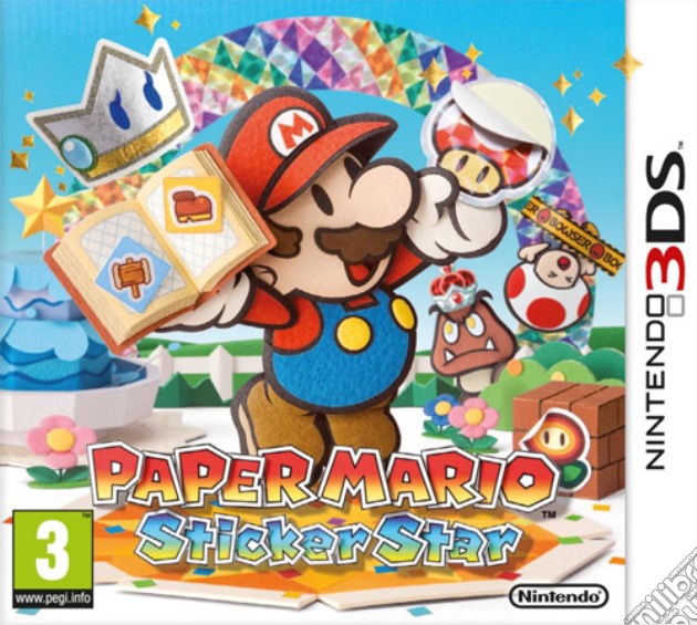 Paper Mario: Sticker Star videogame di 3DS