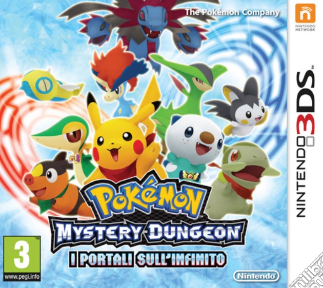 Pokemon Mystery Dungeon-Portali Infinito videogame di 3DS