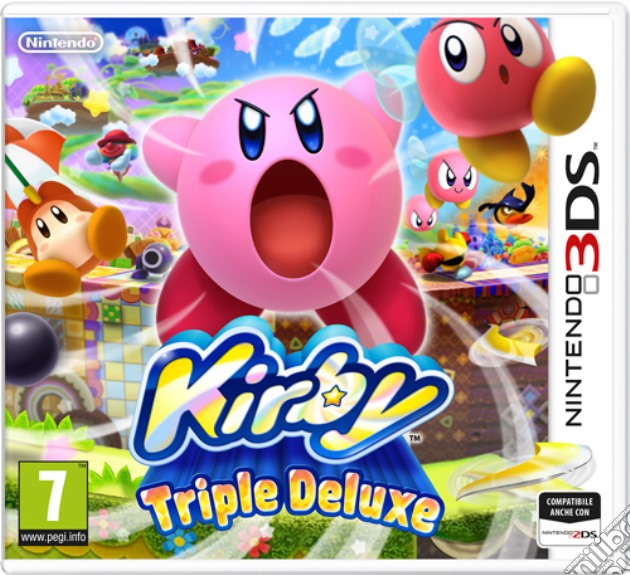 Kirby Triple Deluxe videogame di 3DS