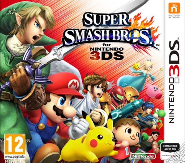 Super Smash Bros. videogame di 3DS