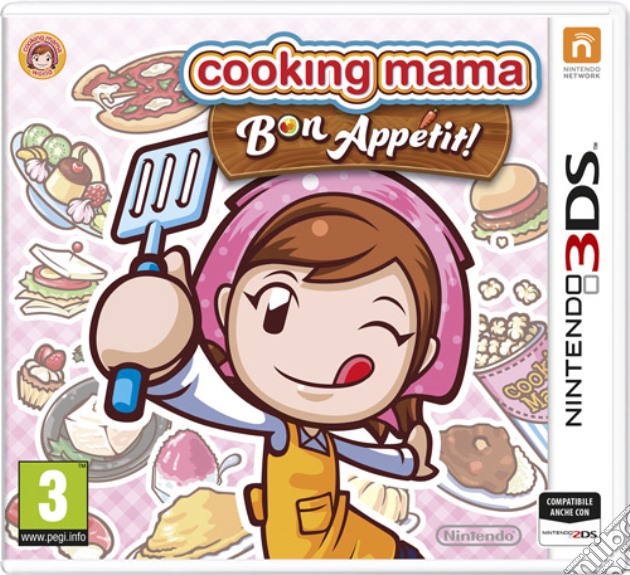 Cooking Mama Bon Appetit videogame di 3DS