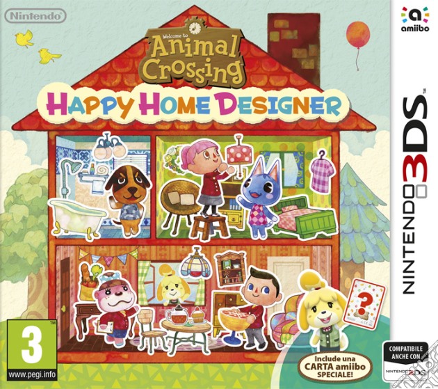 Animal Crossing: Happy Home Designer videogame di 3DS