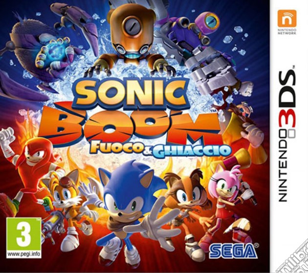 Sonic Boom Fuoco & Ghiaccio videogame di 3DS