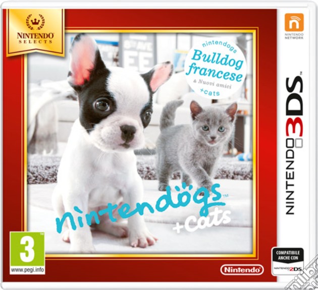 Nintendogs+Cats: Bulldog Francese Select videogame di 3DSS