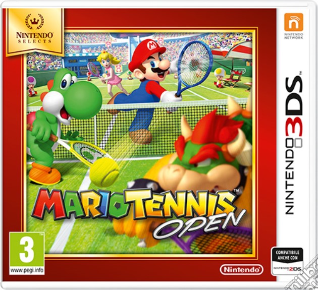 Mario Tennis Open Select videogame di 3DSS