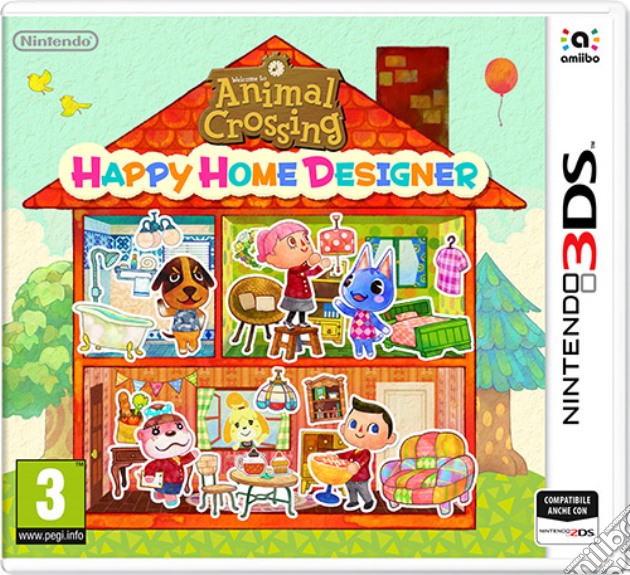 Animal Crossing: Happy Home Designer videogame di 3DS