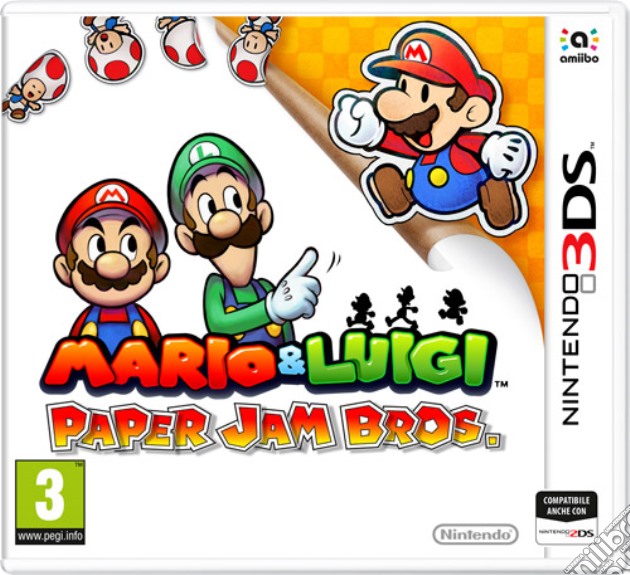 Mario & Luigi: Paper Jam Bros. videogame di 3DS
