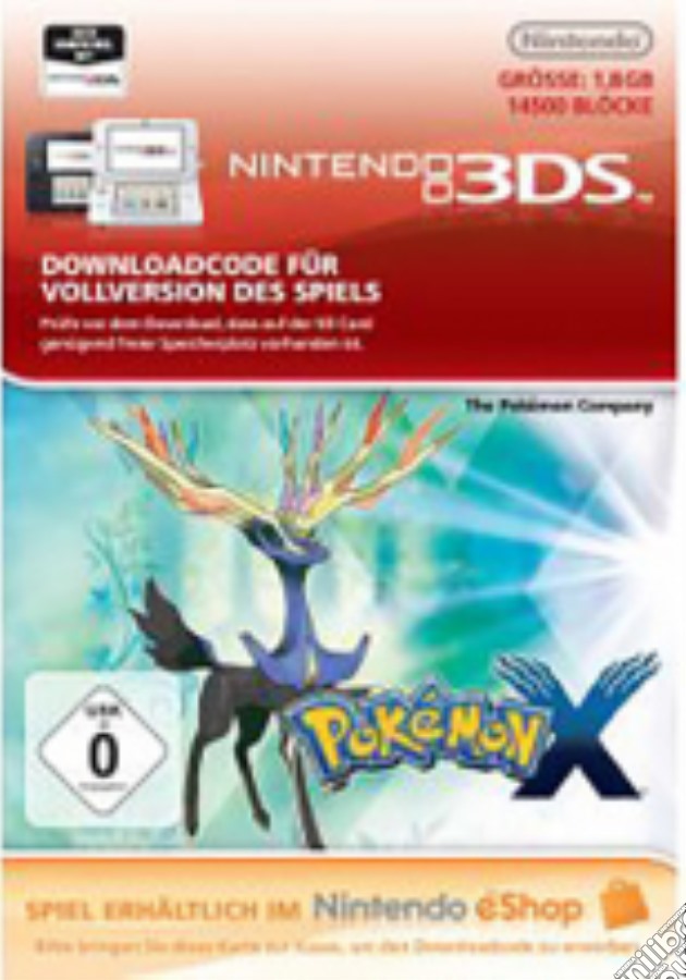 Pokemon X videogame di DDNI