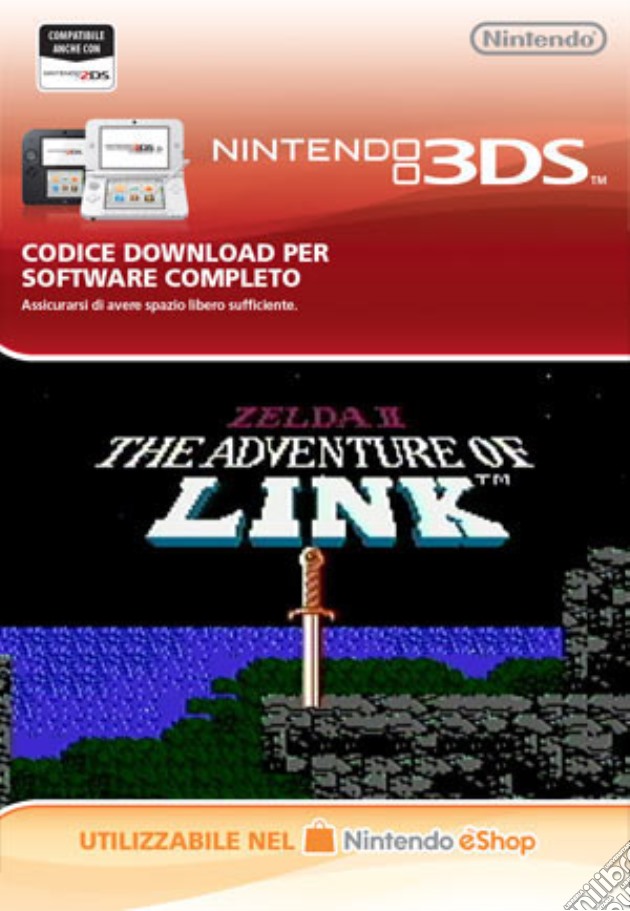 The Legend of Zelda: Adventures of Link videogame di DDNI