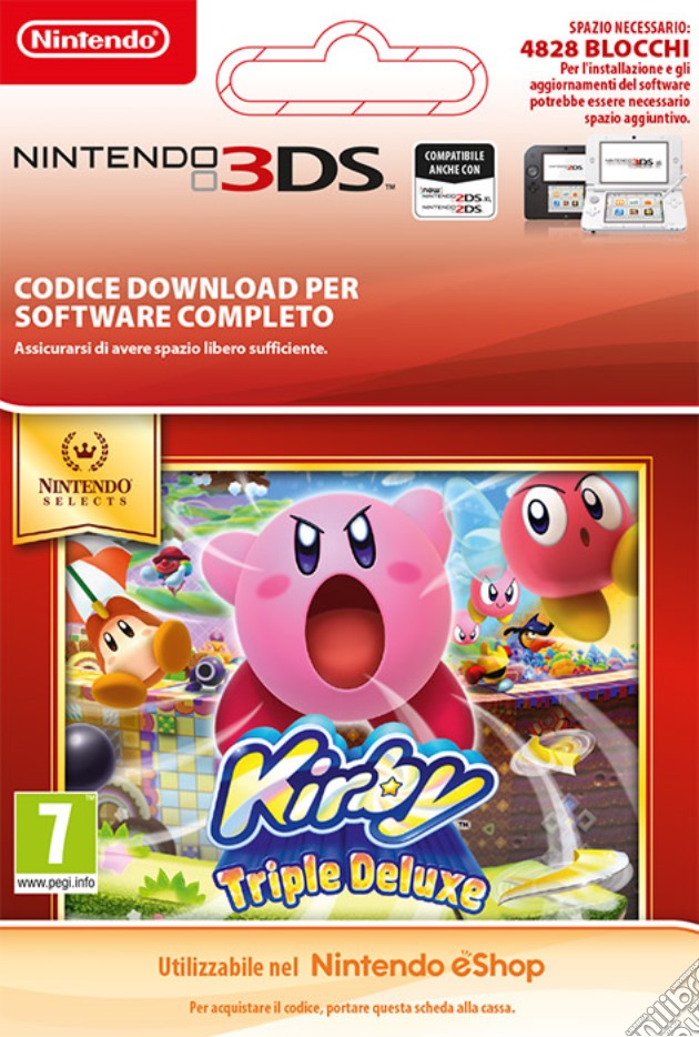 Kirby Triple Deluxe videogame di DDNI