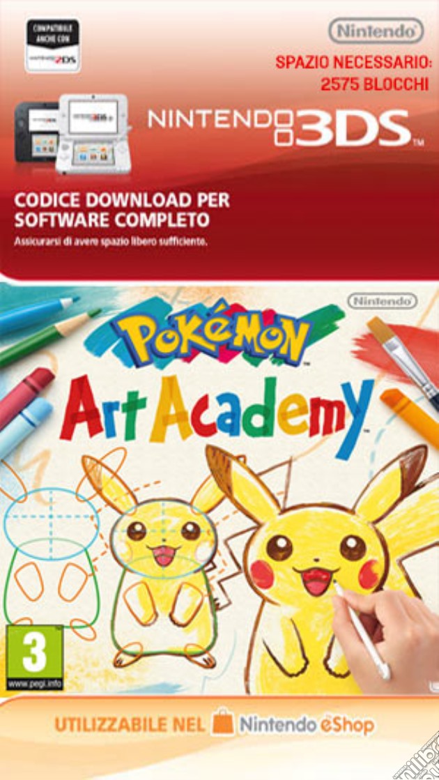 Pokemon Art Academy videogame di DDNI