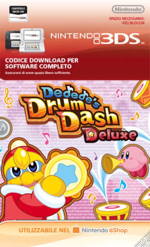 Dedede's Drum Dash Deluxe videogame di DDNI