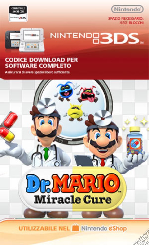 Dr. Mario Miracle Cure videogame di DDNI