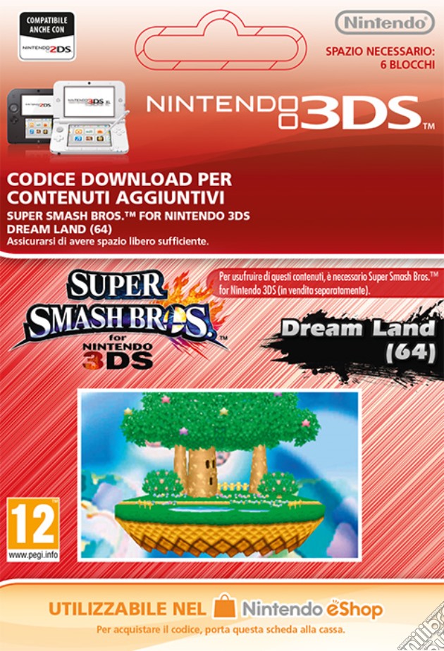Super Smash Bros.: Stage Dreamland videogame di DDNI