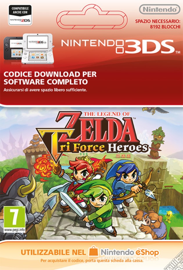 The Legend of Zelda: Tri-Force Heroes videogame di DDNI