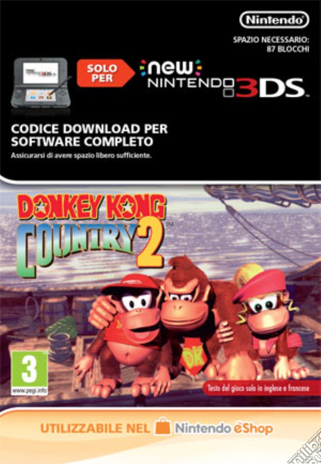 Donkey Kong Country 2: Diddys Kong Quest videogame di DDNI