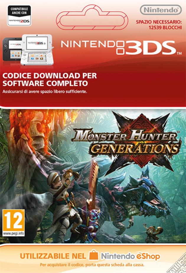 Monster Hunter Generations videogame di DDNI