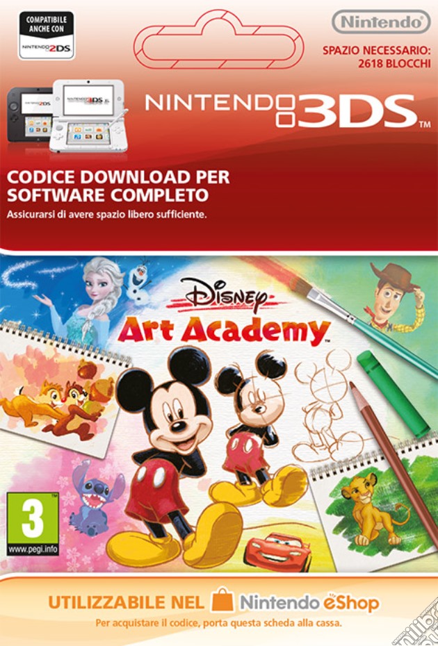 Disney Art Academy videogame di DDNI