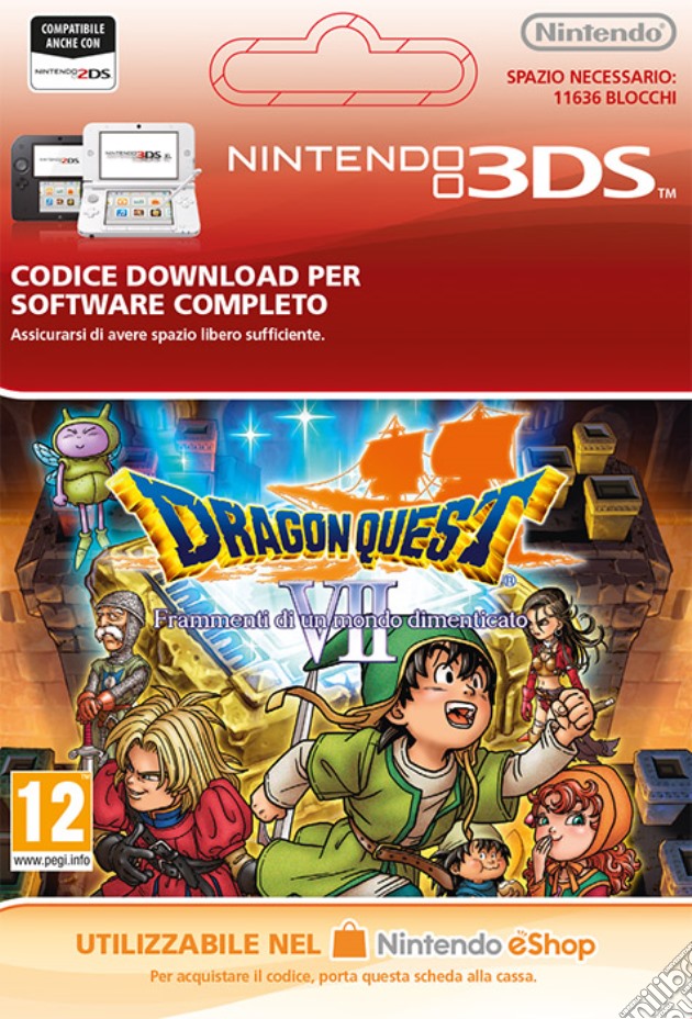 DragonQuestVII: Fragments of Forgotten P videogame di DDNI