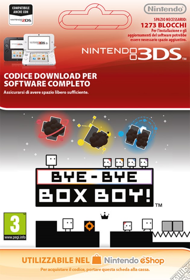 Bye-Bye Boxboy! videogame di DDNI