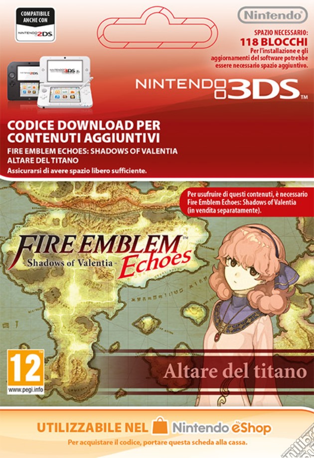 FE Echoes: SoV: Altar of the Titan videogame di DDNI