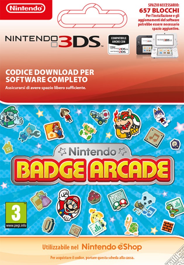 Nintendo Badge Arcade videogame di DDNI