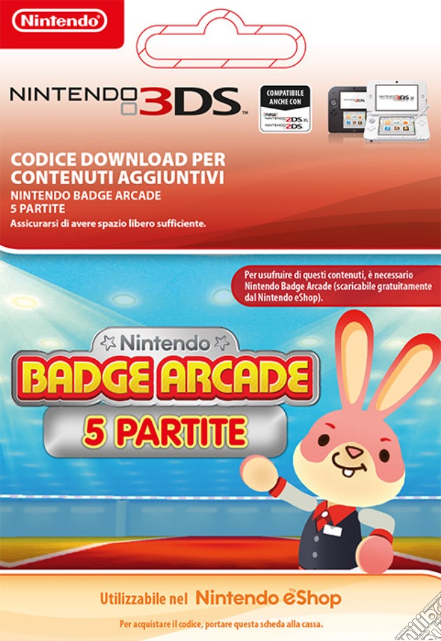 Nintendo Badge Arcade 5 plays videogame di DDNI
