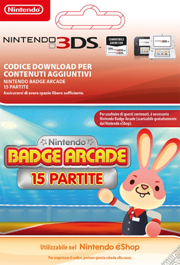 Nintendo Badge Arcade 15 plays videogame di DDNI