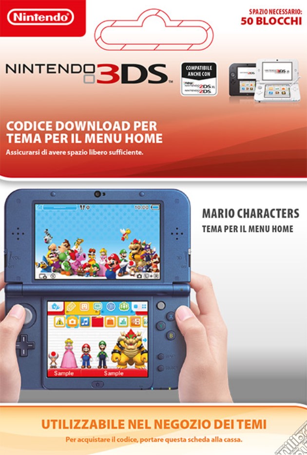 Tema Mario Characters videogame di DDNI