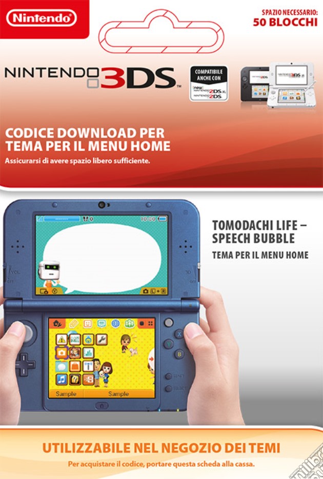Tema Tomodachi Life - Speech Bubble videogame di DDNI