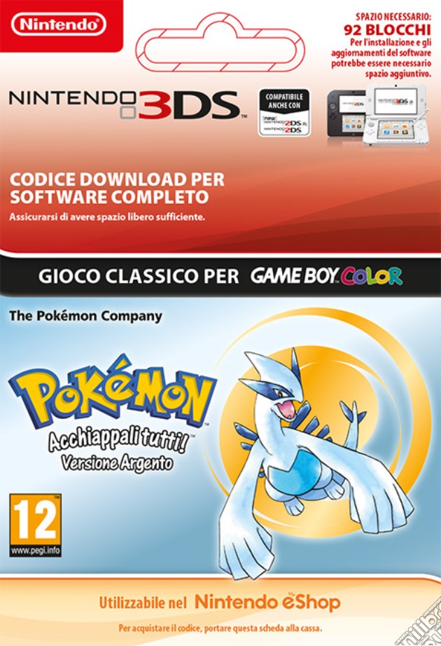 Pokemon Silver Version Italian videogame di DDNI
