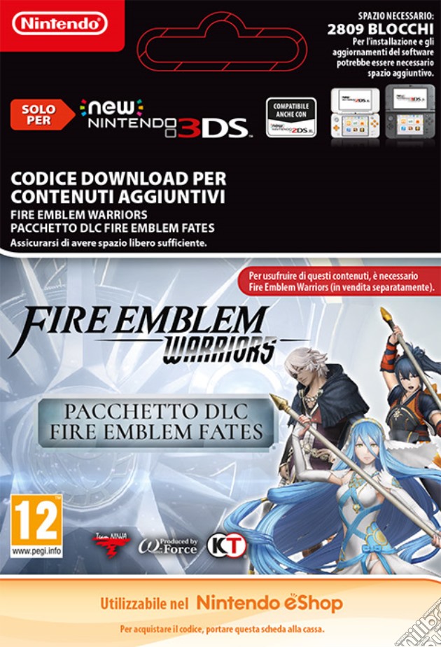 FE Warriors: Fire Emblem Fates Pack videogame di DDNI