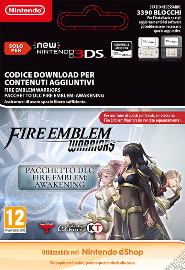 FE Warriors: Fire Emblem Awakening Pack videogame di DDNI