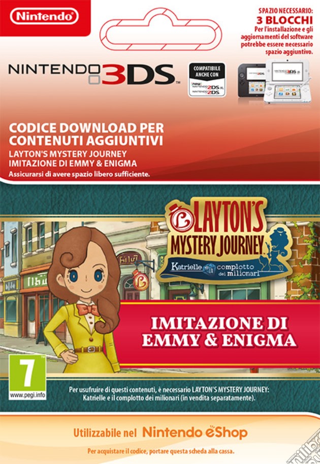 Lady Layton: Emmy Impersonation & Puzzle videogame di DDNI