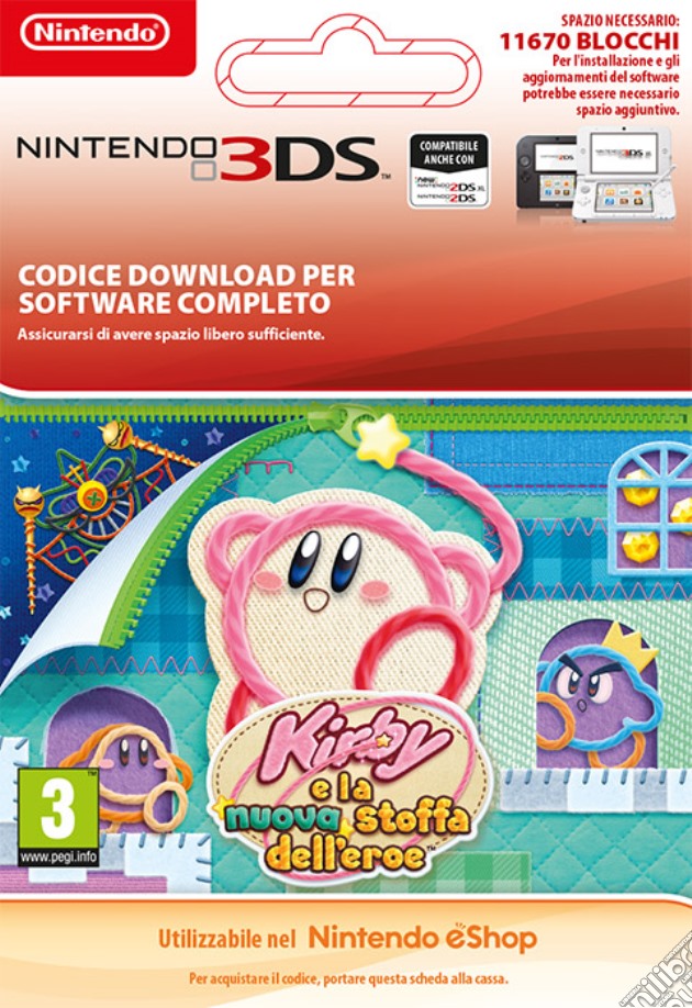 DDC Kirbys Extra Epic Yarn videogame di DDNI