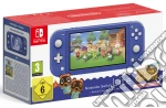 NINTENDO Switch Lite Blu + Animal Crossing New Horizons game acc