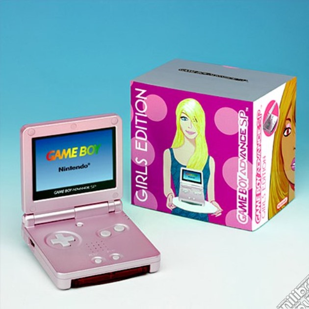 Game Boy Advance SP - Rosa videogame di GBA