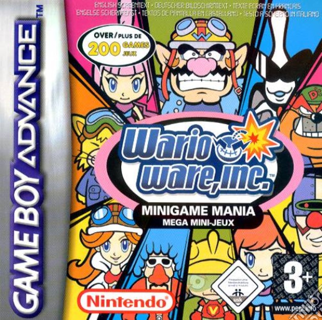 Wario Ware Inc.: Minigame Mania videogame di GBA