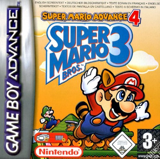 Super Mario Advance 4:Super Mario Bros 3 videogame di GBA