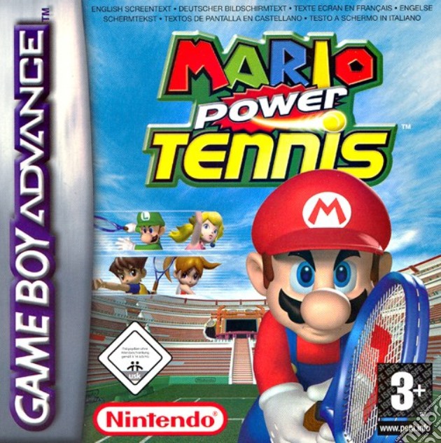 Mario Power Tennis videogame di GBA