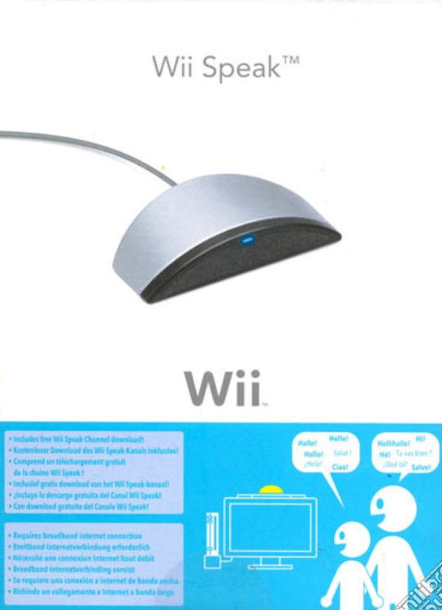 NINTENDO Wii Speak videogame di ACOG