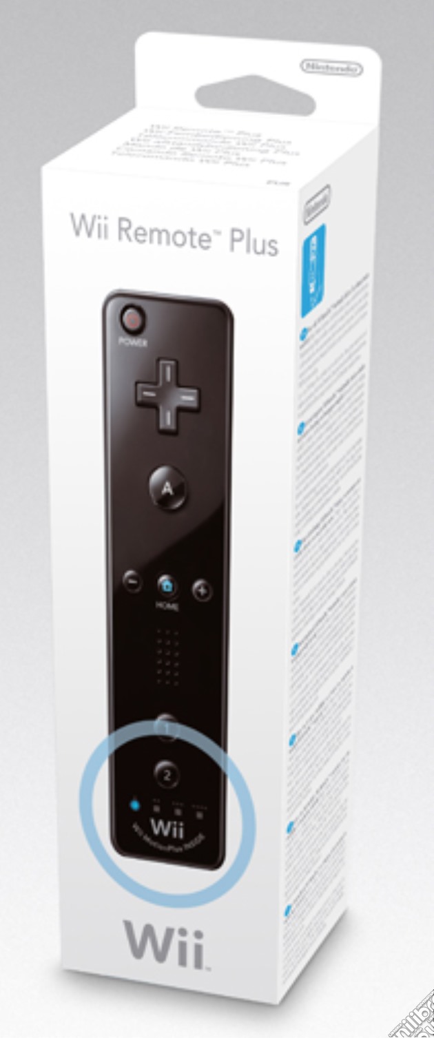 NINTENDO Wii Telecomando Wii Plus Nero videogame di WII