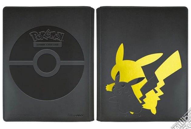 ULTRA PRO Album 9 Tasche Pro Elite Pelle Pokemon Pikachu videogame di CAAL