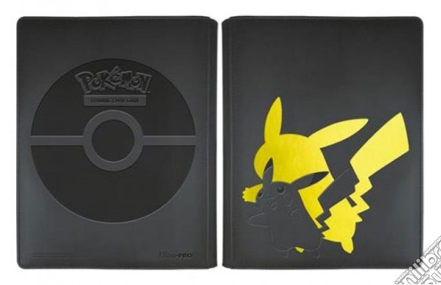 ULTRA PRO Album 12 Tasche Pro Elite Pelle Pokemon Pikachu videogame di CAAL